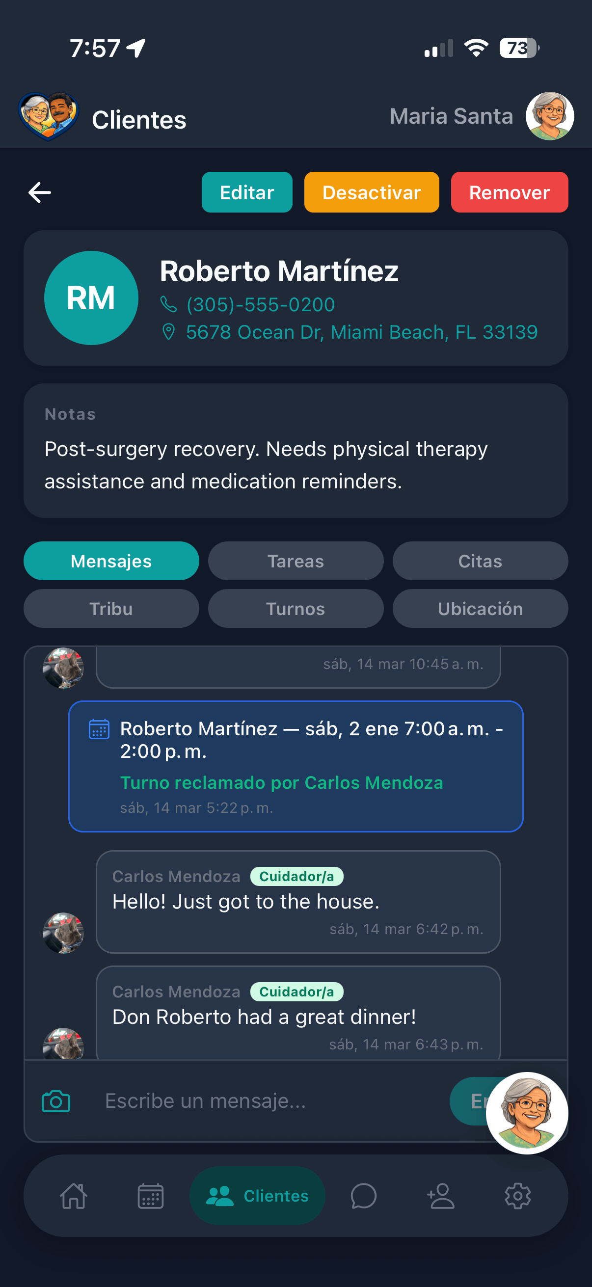 Messaging onboarding